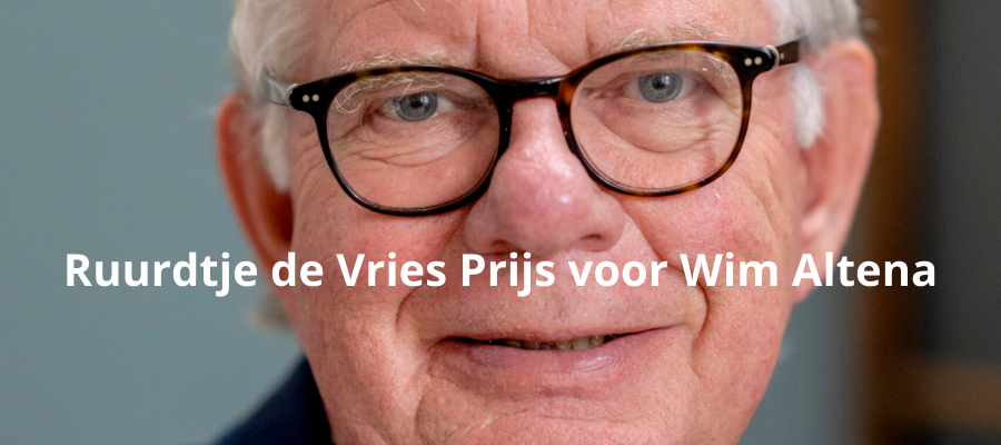 Ruurdtje de Vries Prijs voor Wim Altena